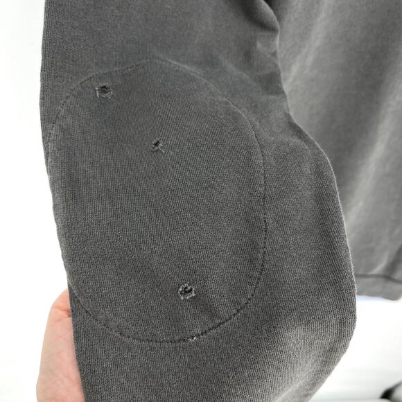 AG Adriano Goldschmied Eloi Hoodie NEW Mens Sz XS Gray Distressed Retail $188 - Picture 8 of 12